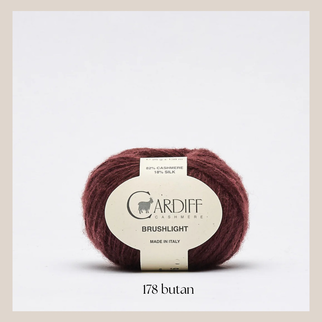 CARDIFF Cashmere Brushlight 138m/25g in 20 Farben