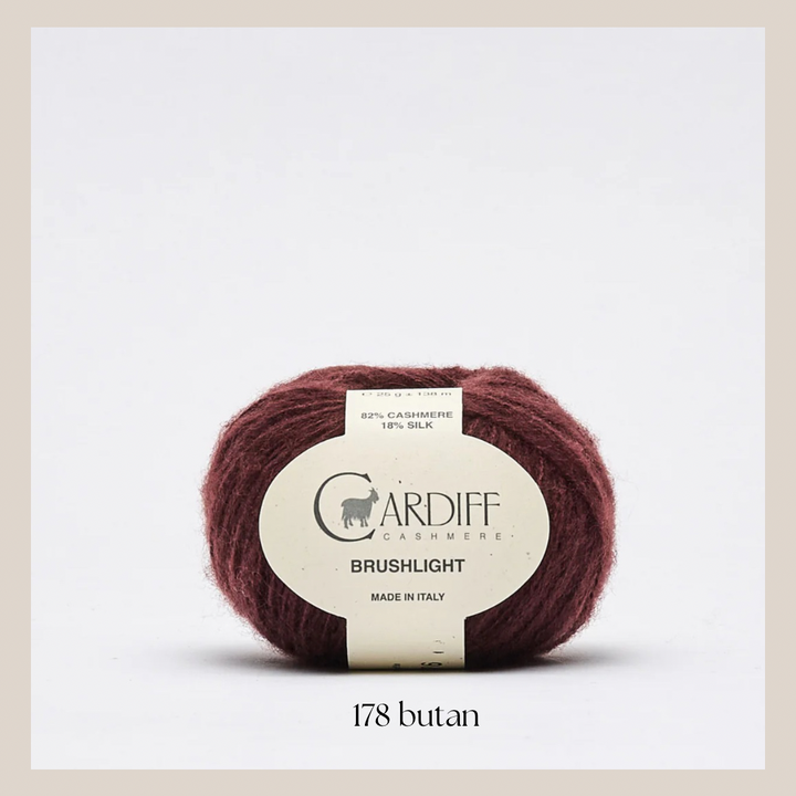 CARDIFF Cashmere Brushlight 138m/25g in 20 Farben