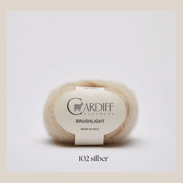 CARDIFF Cashmere Brushlight 138m/25g in 20 Farben