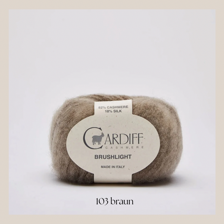 CARDIFF Cashmere Brushlight 138m/25g in 20 Farben