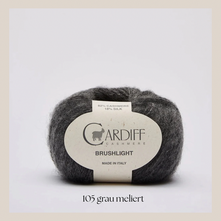 CARDIFF Cashmere Brushlight 138m/25g in 20 Farben