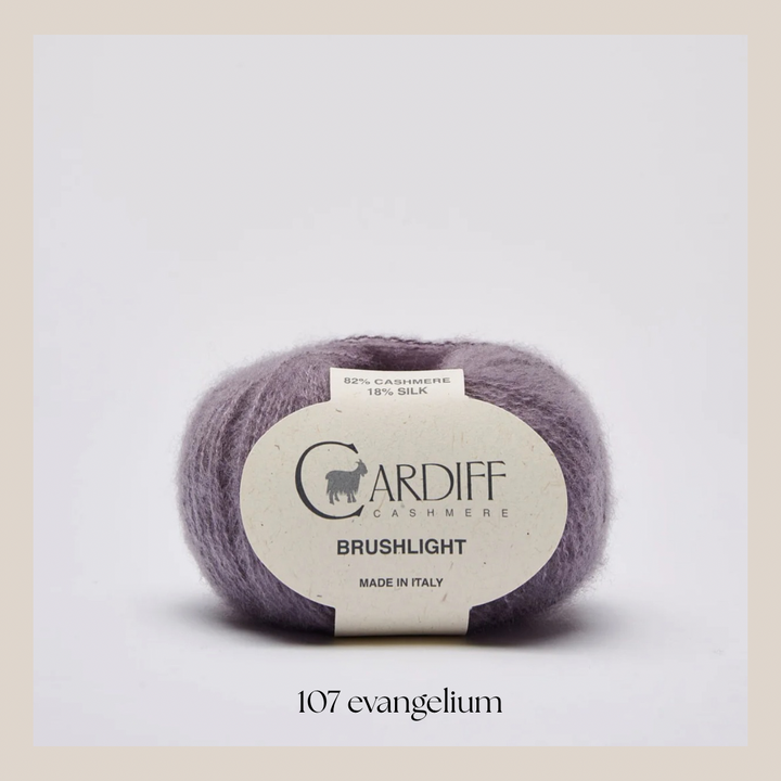 CARDIFF Cashmere Brushlight 138m/25g in 20 Farben