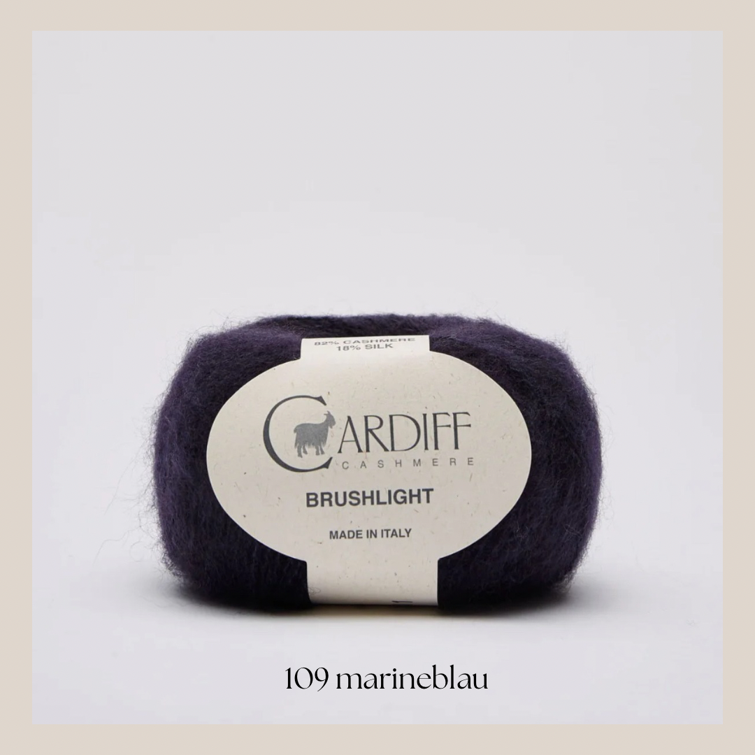 CARDIFF Cashmere Brushlight 138m/25g in 20 Farben