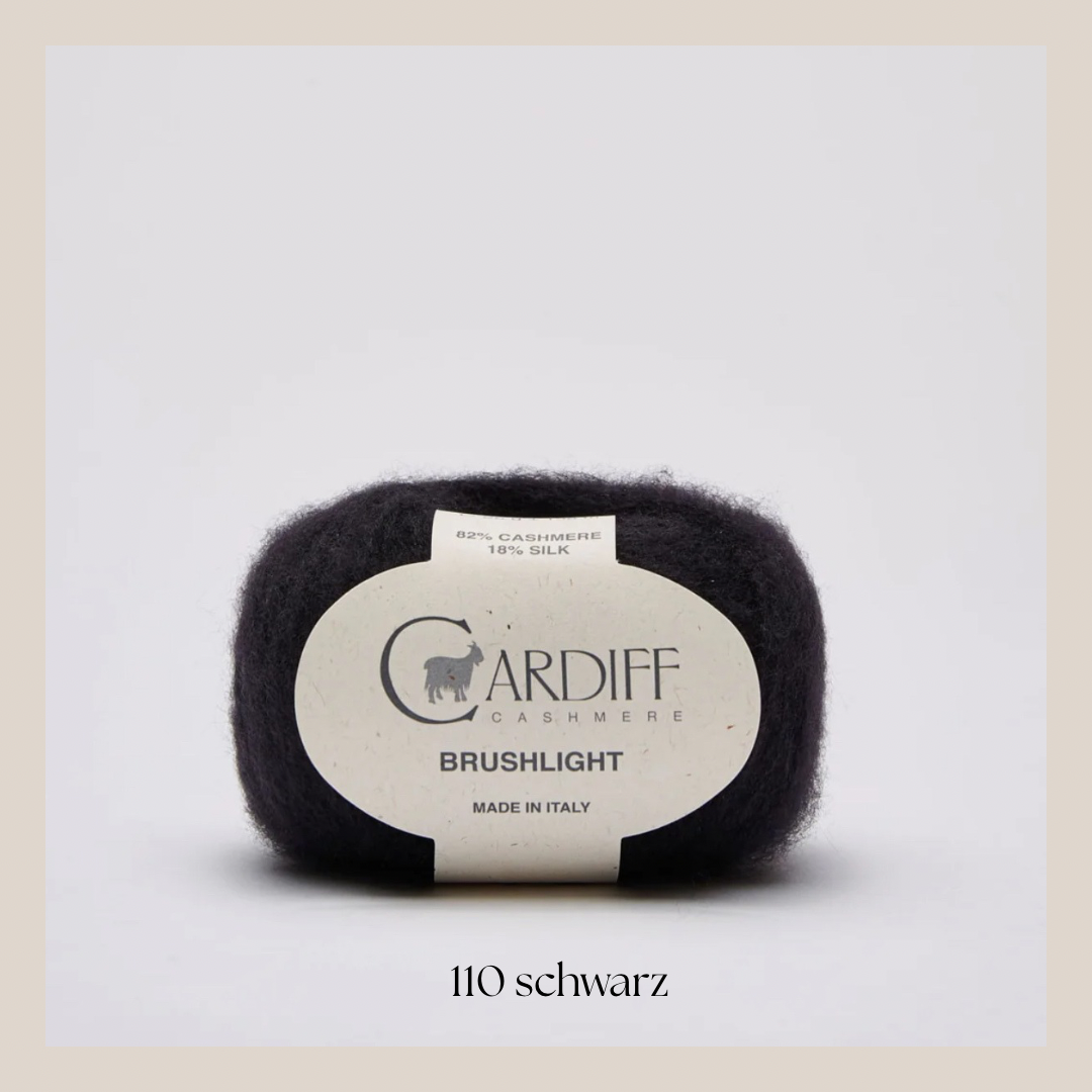 CARDIFF Cashmere Brushlight 138m/25g in 20 Farben