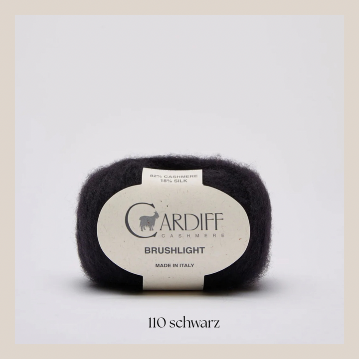 CARDIFF Cashmere Brushlight 138m/25g in 20 Farben