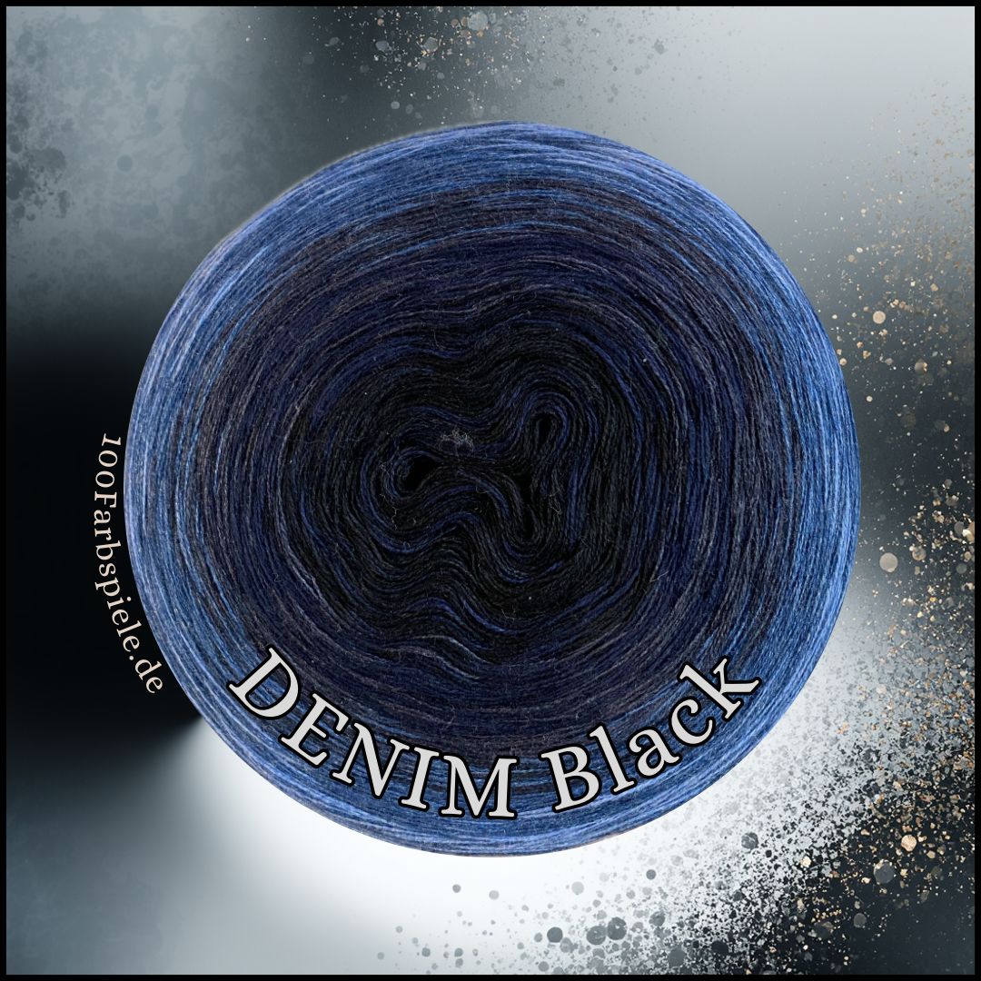 DENIM Black  Unikat * NEU * Classic&PREMIUM Bobbel