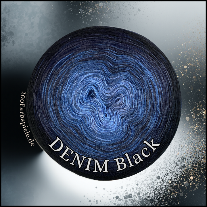 DENIM Black  Unikat * NEU * Classic&PREMIUM Bobbel