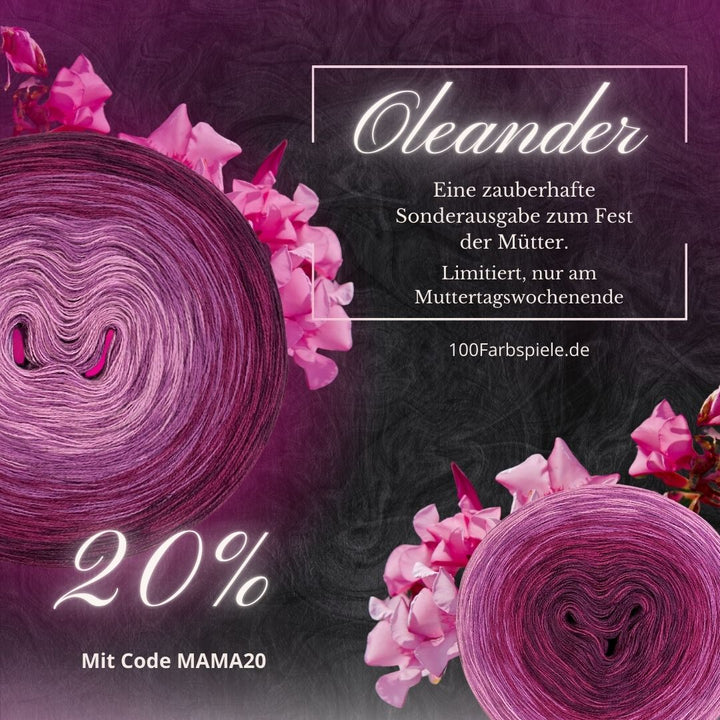 Sonderedition zum Muttertag * Oleander * Limitiert, 20% mit Code