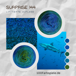 100Farbspiele SURPRISE Kollektion 144 limitiert auf 16 Stk / 200g