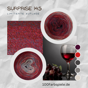100Farbspiele SURPRISE Kollektion 145 limitiert auf 16 Stk / 200g