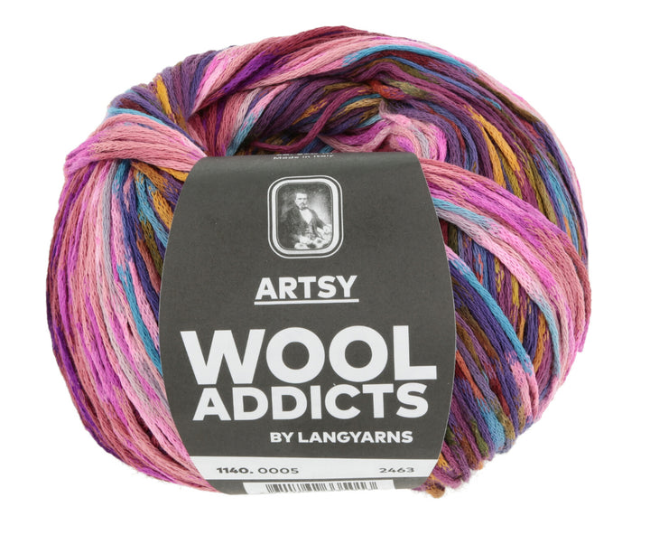 LANGYARNS Wooladdicts ARTSY * NEU Sommer 2024 * - 100Farbspiele