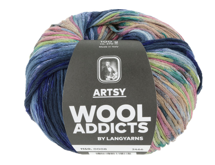 LANGYARNS Wooladdicts ARTSY * NEU Sommer 2024 * - 100Farbspiele