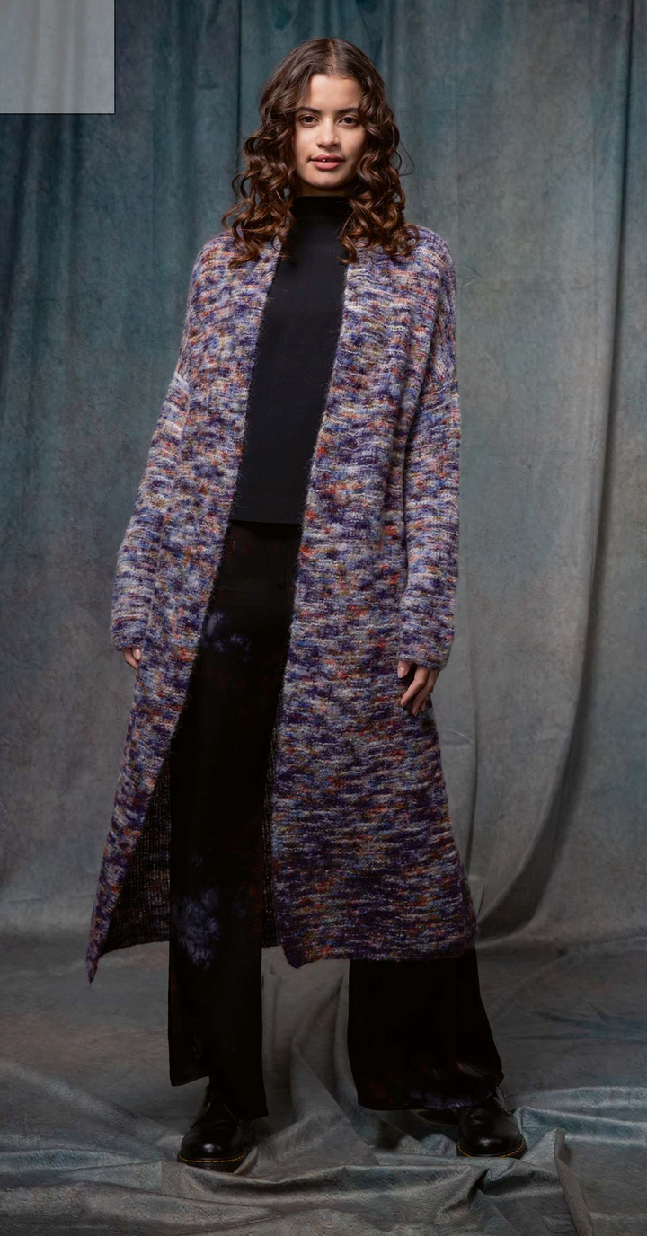 Langyarns PUNTO 64 MUSE aktuelle Wintermode 2024 Anleitungen - 100Farbspiele