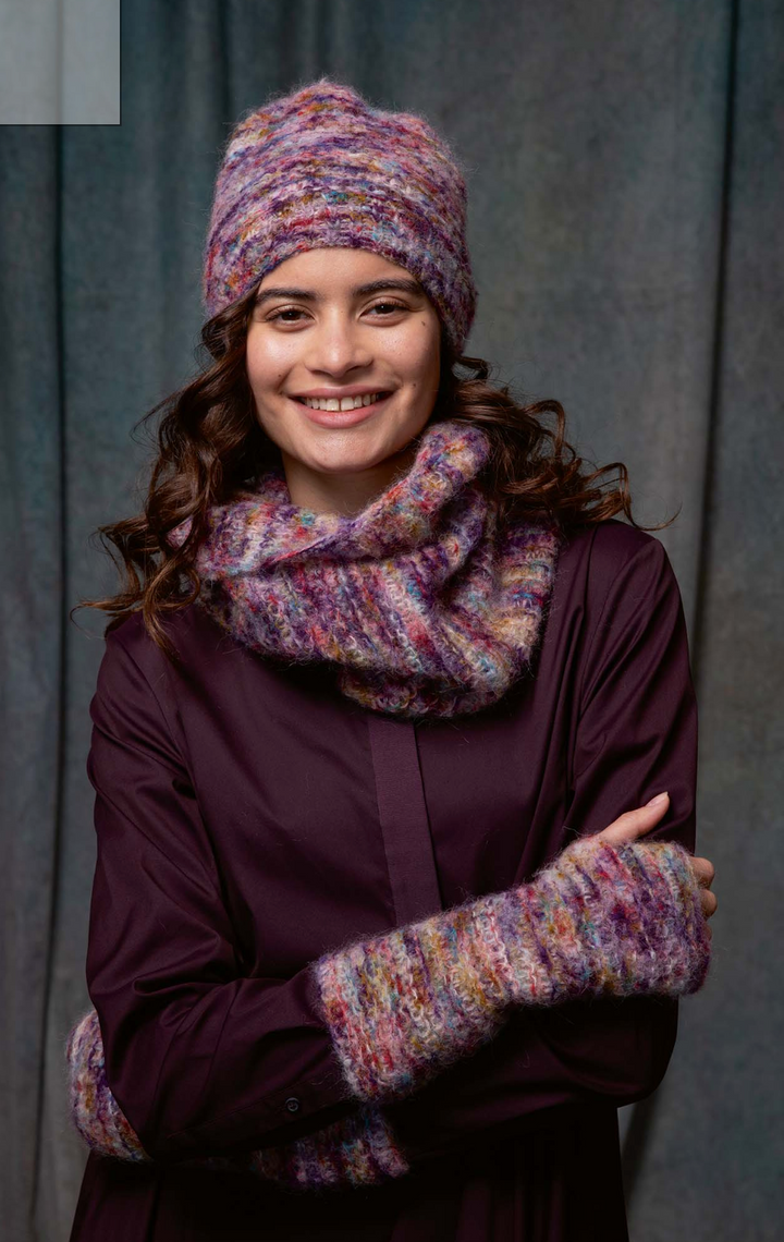 Langyarns PUNTO 64 MUSE aktuelle Wintermode 2024 Anleitungen - 100Farbspiele