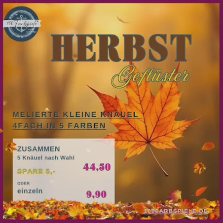 " Herbstgeflüster "  Sofort lieferbar* 5 Farben