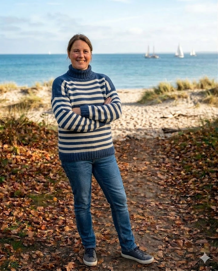 100Farbspiele Strickanleitung Sweater  (anfängertauglich) -DOWNLOAD - - 100Farbspiele