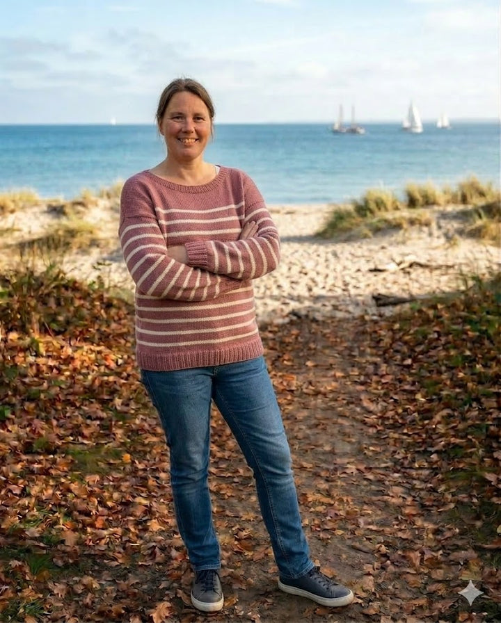 100Farbspiele Strickanleitung Sweater  (anfängertauglich) -DOWNLOAD - - 100Farbspiele