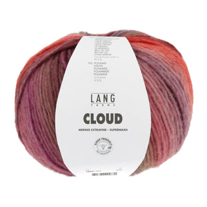 LANGYARNS Cloud weiche Merinowolle Multicolor