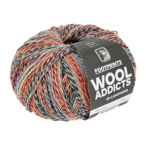 LANGYARNS Wooladdict FOOTPRINT Neu 22/23  Sockenwolle
