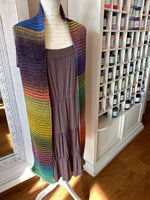 Lade das Bild in den Galerie-Viewer, Das Strick KIT zum bunten Merino-Schal - mit Anleitung
