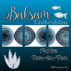 100Farbspiele  Classic&PREMIUM BALSAM * Taubenblau *