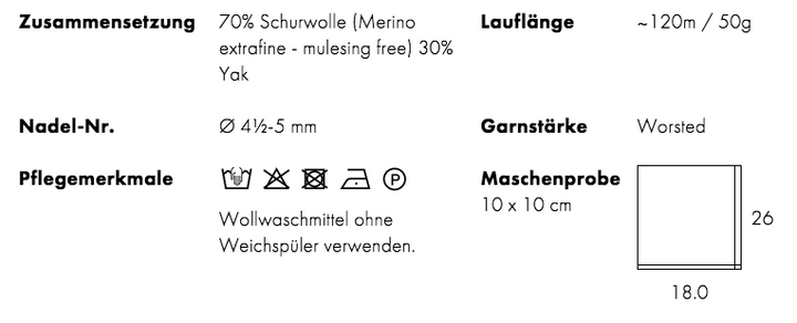 Langyarns Yak - 100Farbspiele