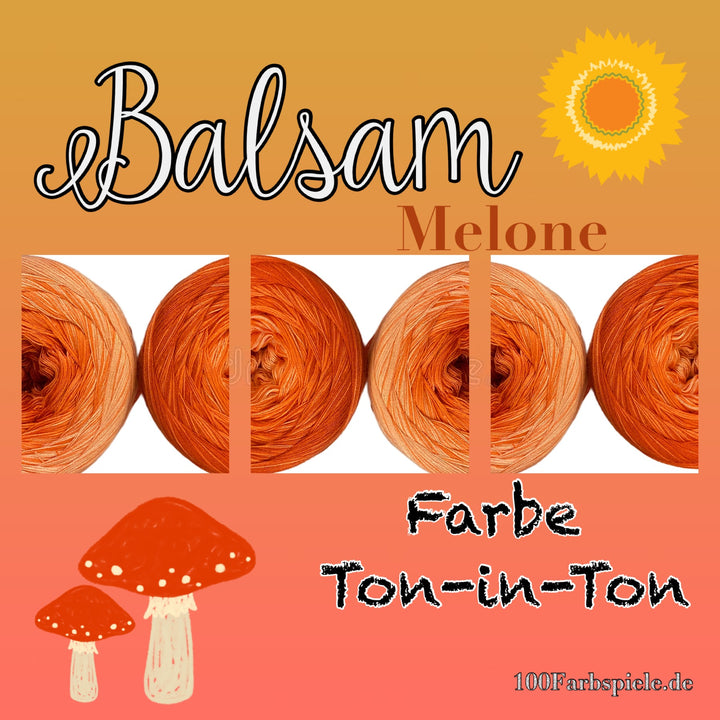 ** BALSAM MELONE ** Unikat Classic&PREMIUM - 100Farbspiele