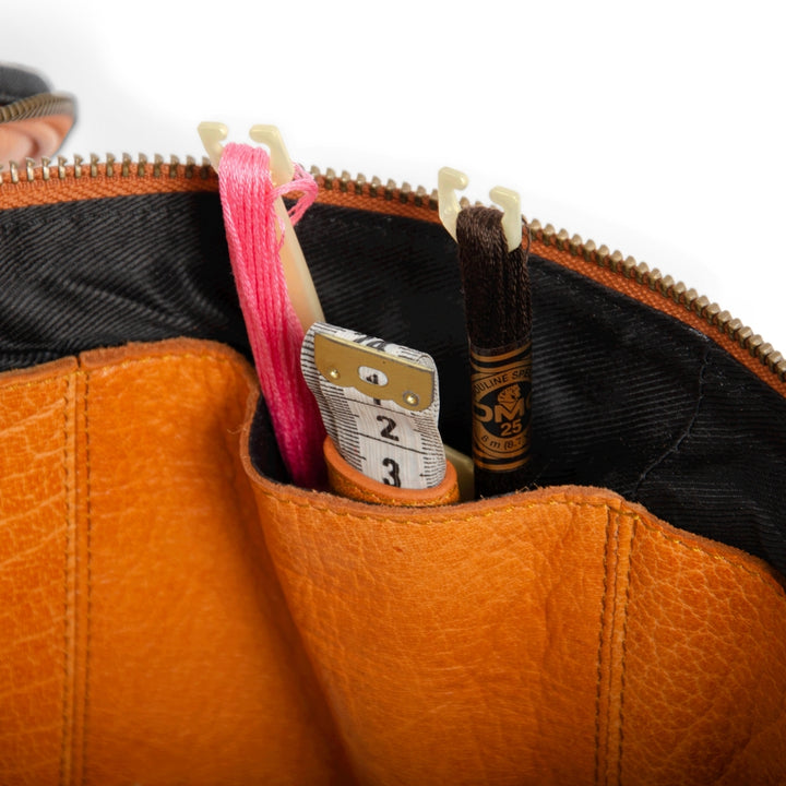 MUUDliving Ledertasche ENTURN handgefertigt - 100Farbspiele
